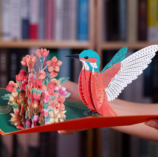 3D Pop up Card - Hummingbird 