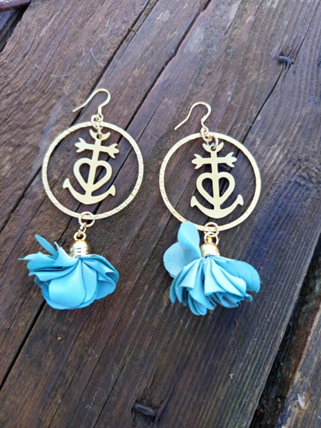 Boucles d'oreilles lustre Aastha