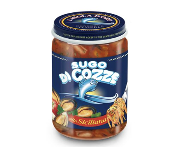 Isola d oro - Cozze kagyló paradicsomos szószban 130g