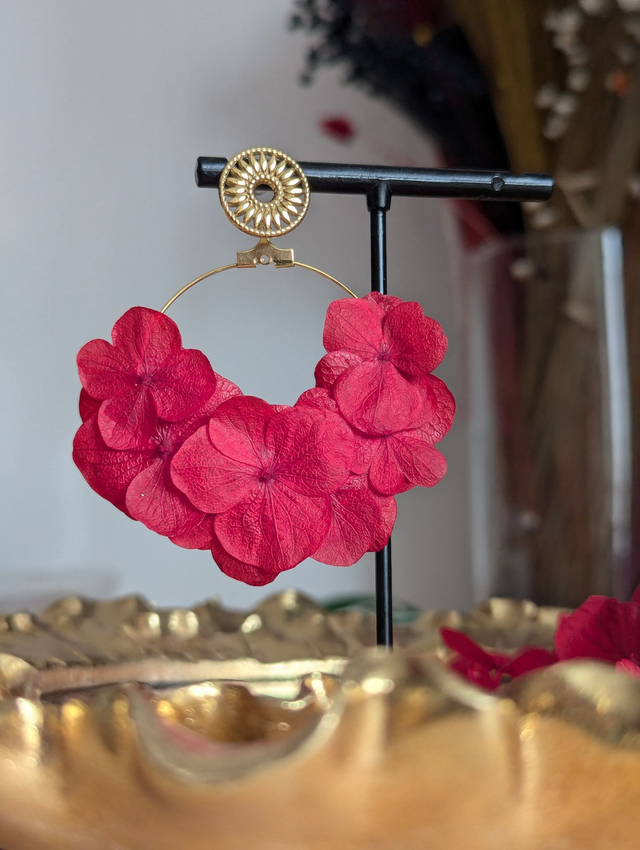 Boucles d'oreilles ROSSA 