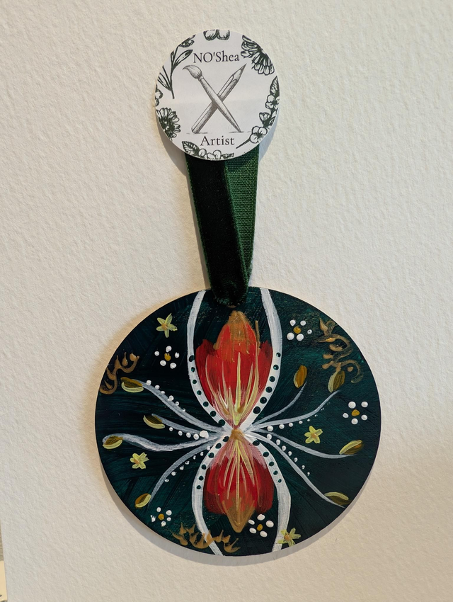 'Hand painted decoration' 