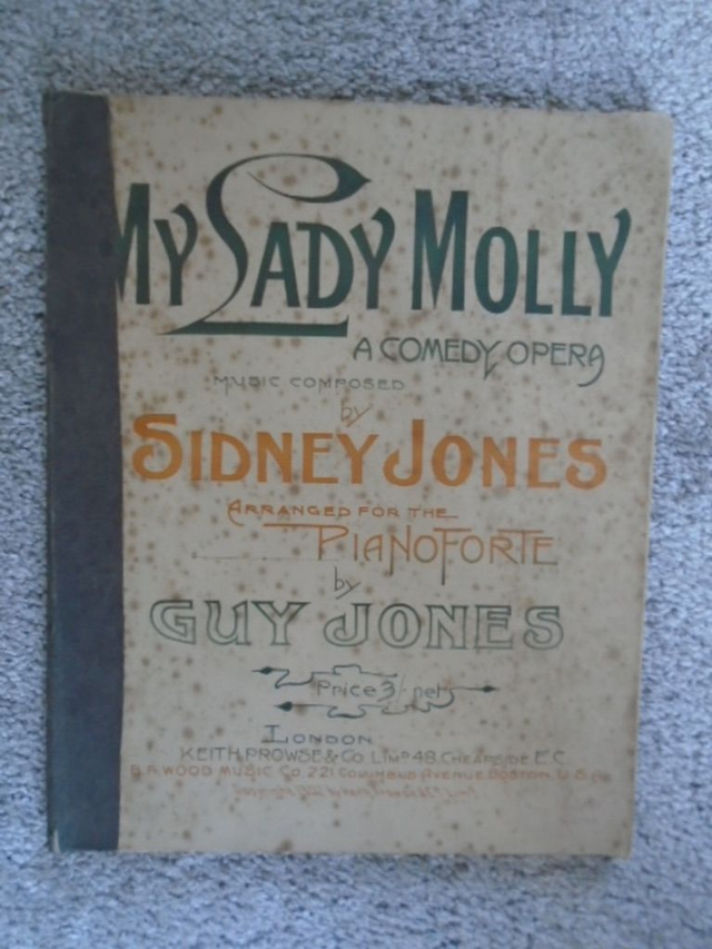 My Lady Molly A Comedy Opera by Sidney Jones