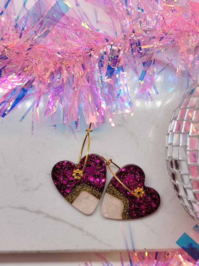 Boucles d&#039;oreilles Cupidon taille M