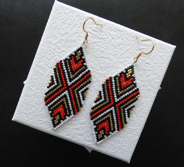Boucles d'oreilles Maya