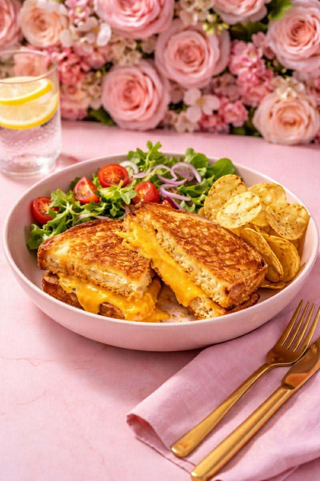 Cheese + Onion Toastie 