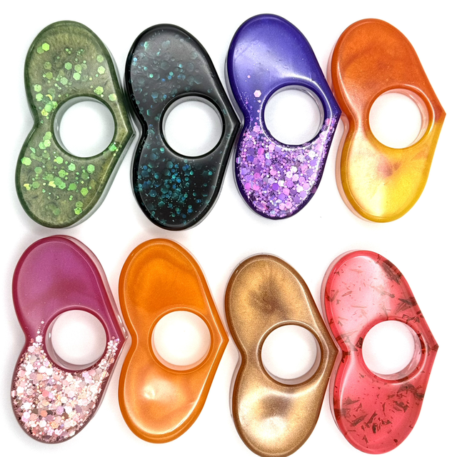 Bague de livre cœur 