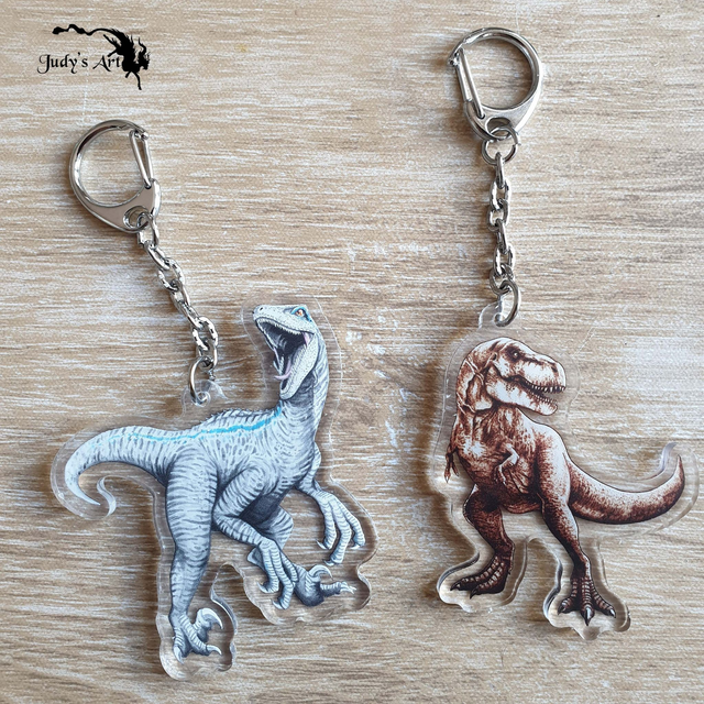Porte-clés Jurassic World Fanart