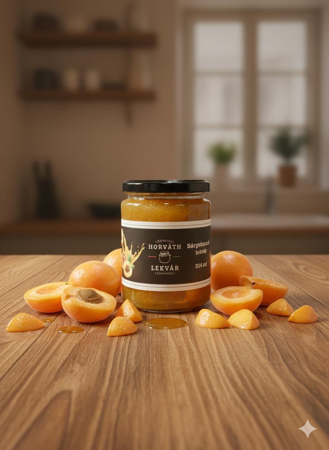 SÁRGABARACK LEKVÁR