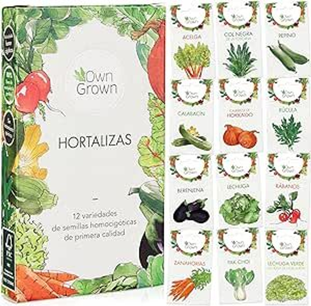 Kit de semillas verduras