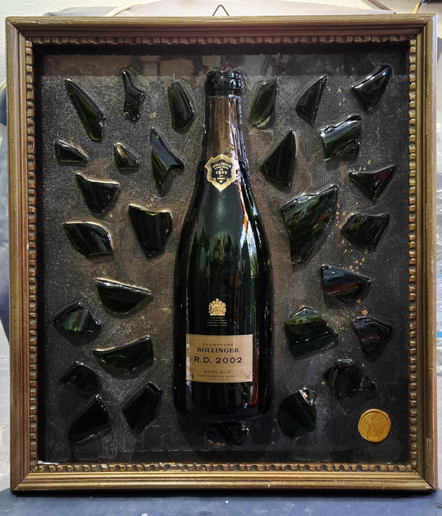 Quadro Champagne Bollinger 2002