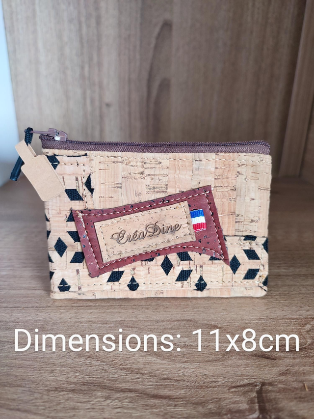 Petit Porte monnaie « triangles »