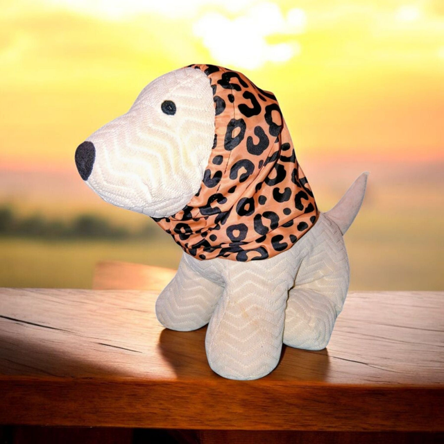 Snood Imperméable Taille S "Léo Caramel"