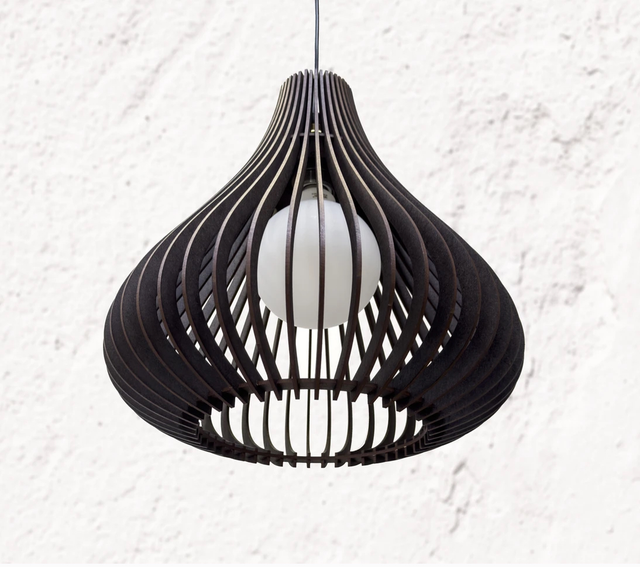 Shizuku Feature Pendant (Dark Brown)