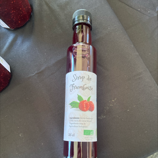 Sirop framboise 250ml