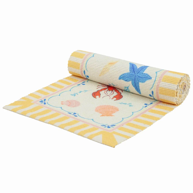 Brunch Stripes Indoor/Outdoor Table Runner Multicolour 35 x 180 cm