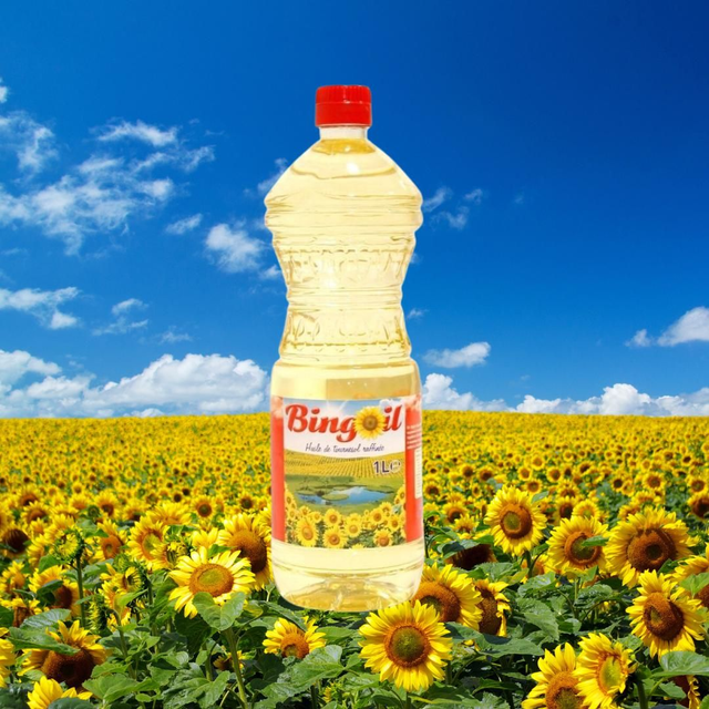 Huile de tournesol 🌻 raffinée Bingoil