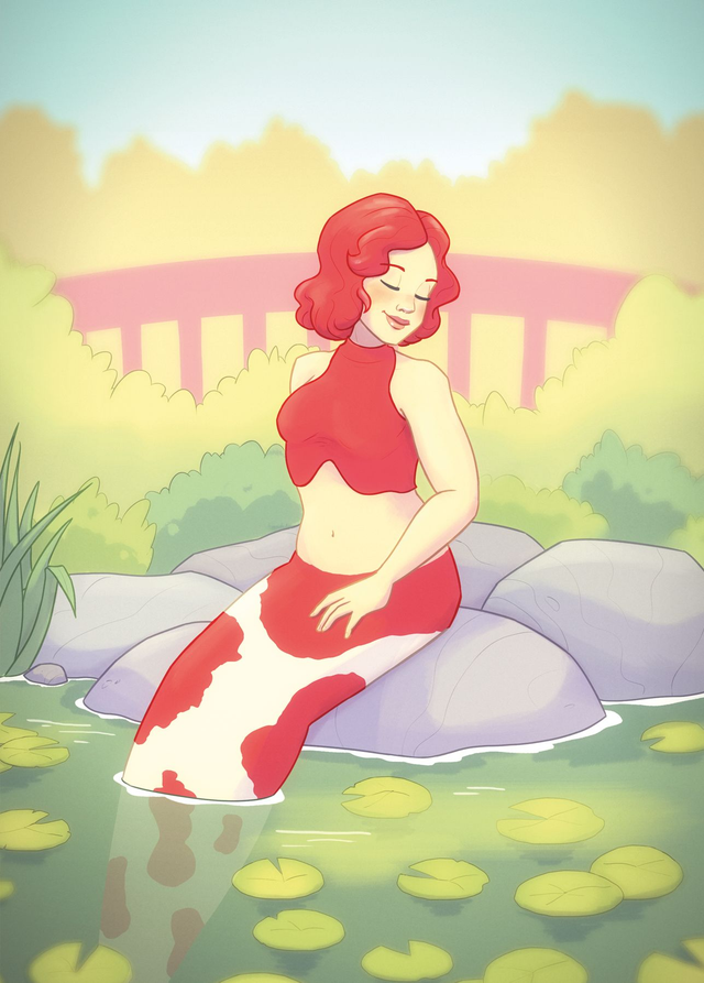 Print - Sirène koï