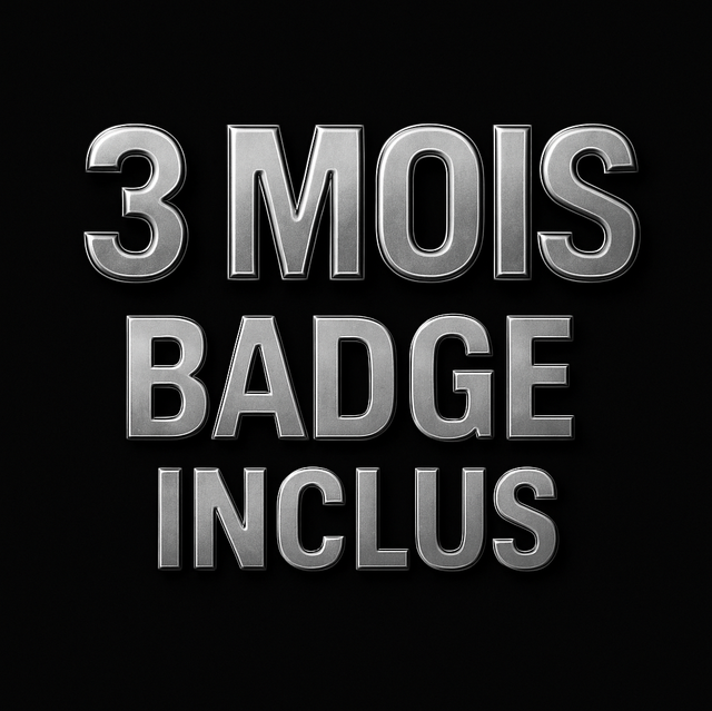 Abonnement 3 mois badge d accès inclus 