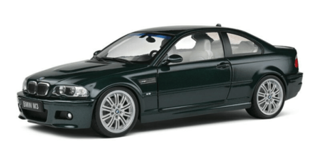 BMW E46 M3 Coupe grün Solido 1:18