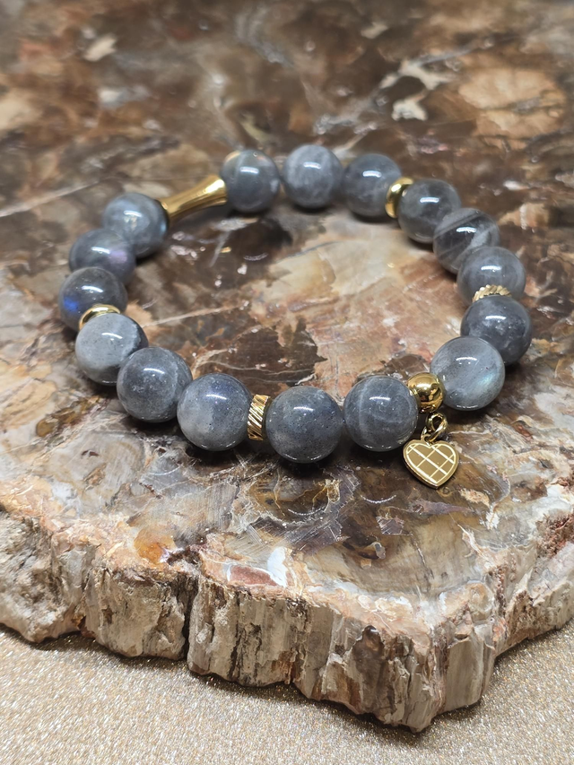 Bracelet Labradorite en 1 cm