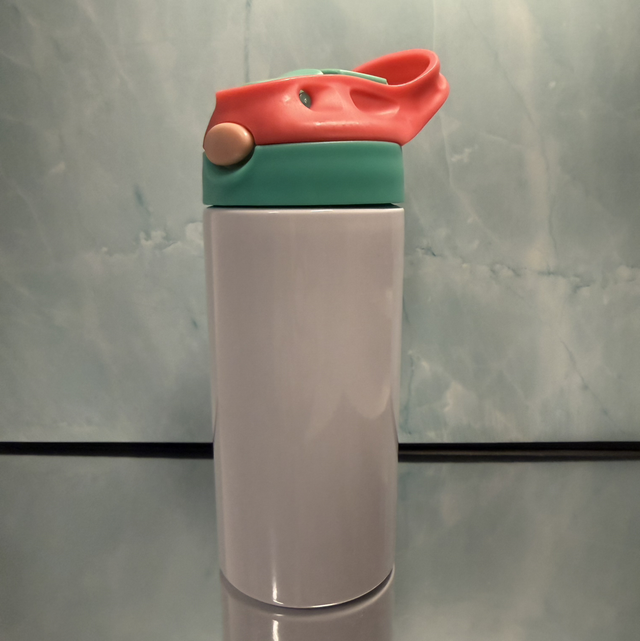 Thermosflasche Grün/Rot