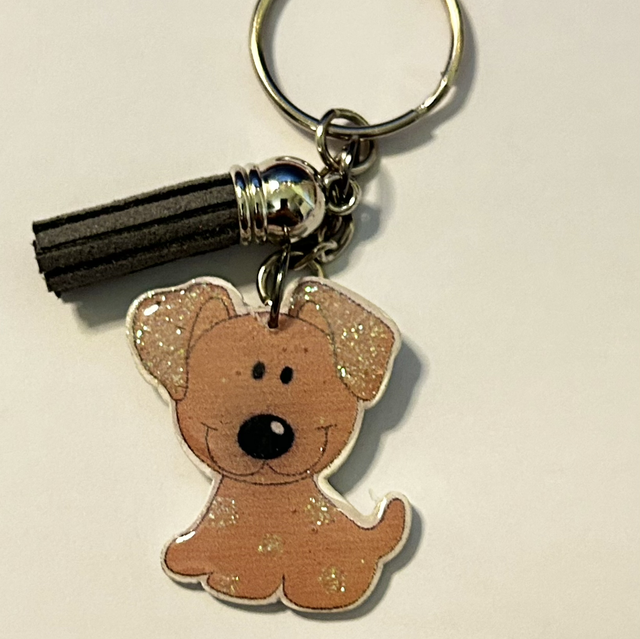 Puppy Keyring 2