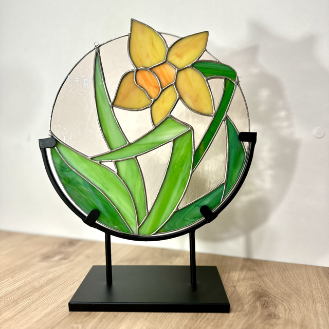Jonquille sur socle