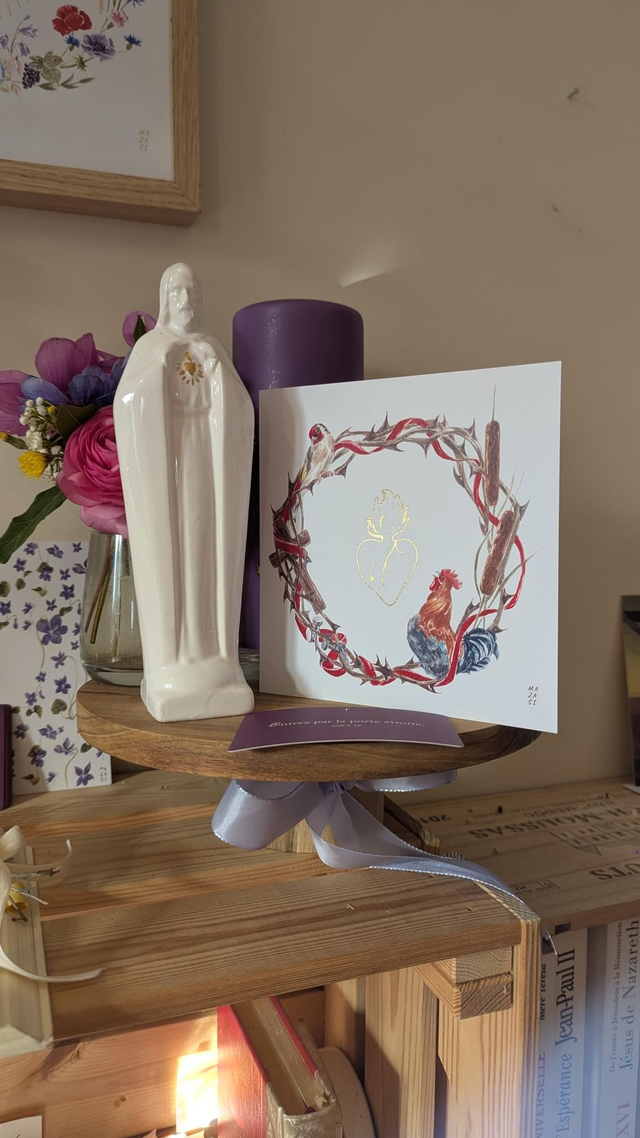 Carte ex-voto de la Passion 