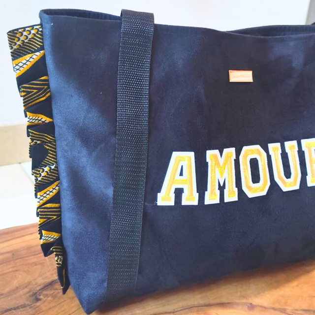 🌸Sac cabas Amour Noir🌸