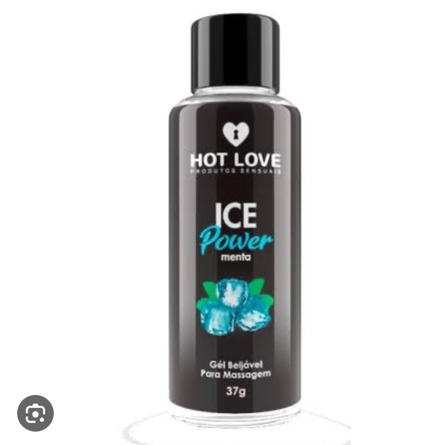 Ice power- gel beijável esfria