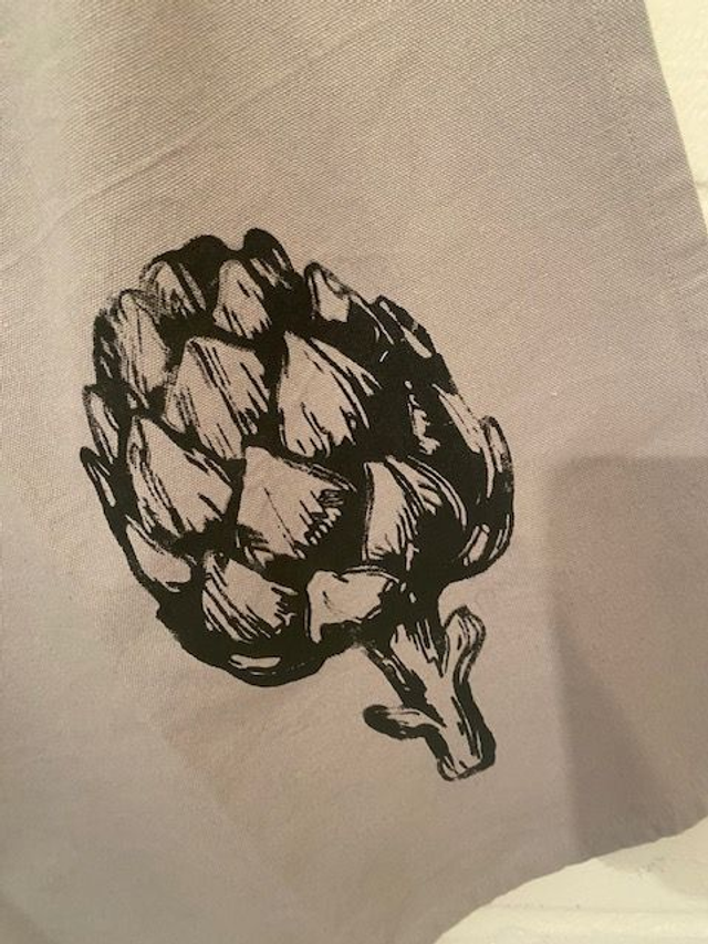 Geschirrtuch Artischocke 