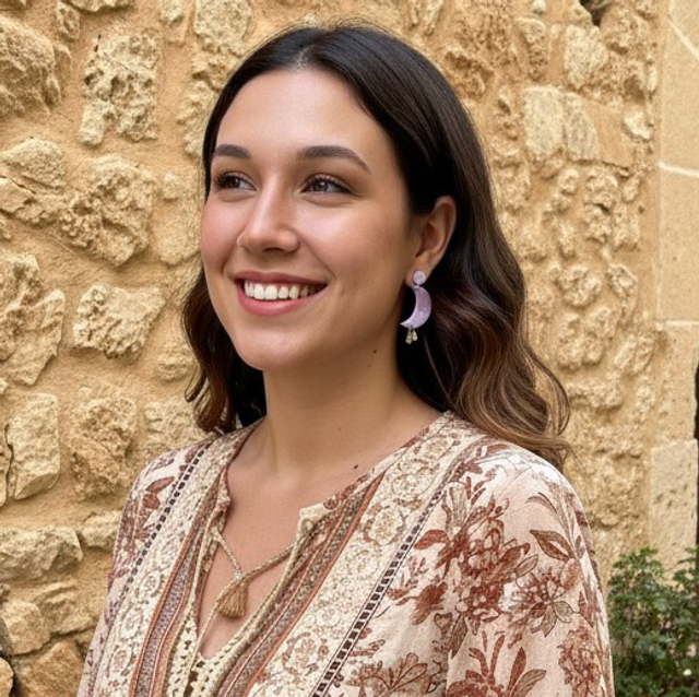 Pendientes Lunática Malva