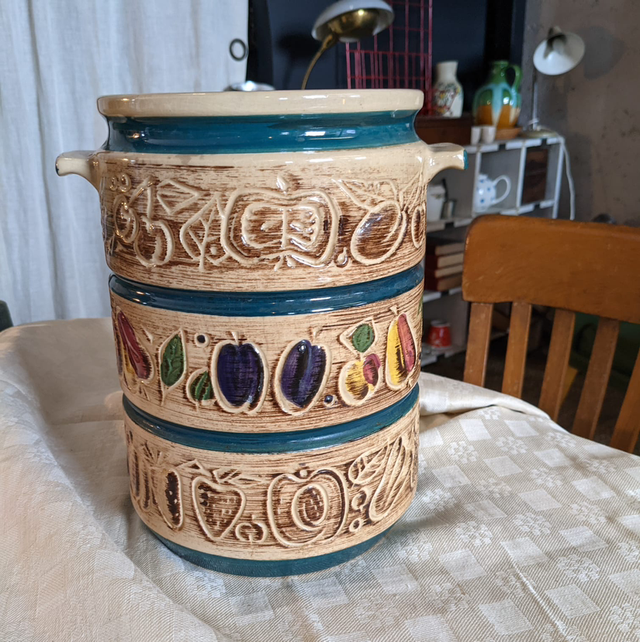 Vase coloré West Germany