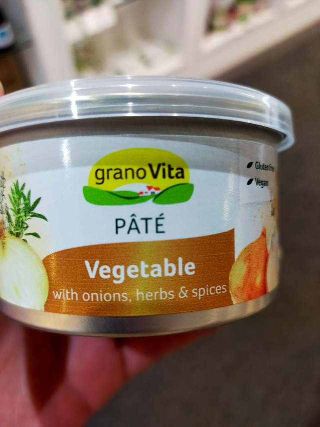 Granovita Vegetable Pate Gluten free/Vegan 125g GRAN-9102