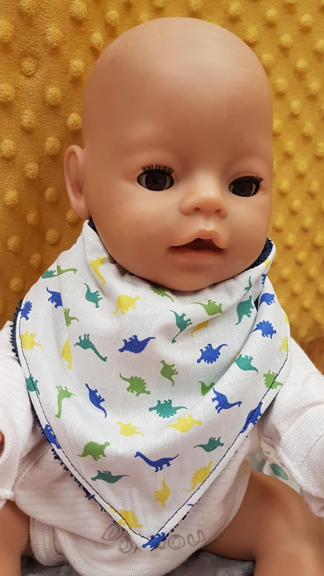 Bavoir bandana garçon - modèles au choix