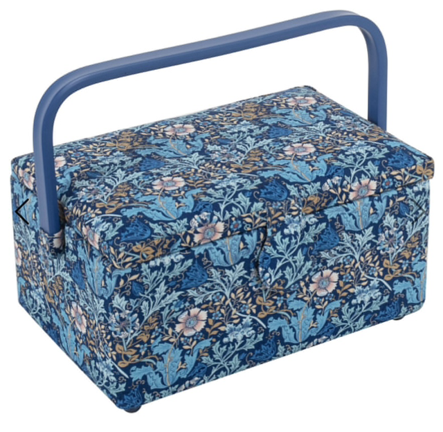  Sewing Box Woodblock Floral (M)