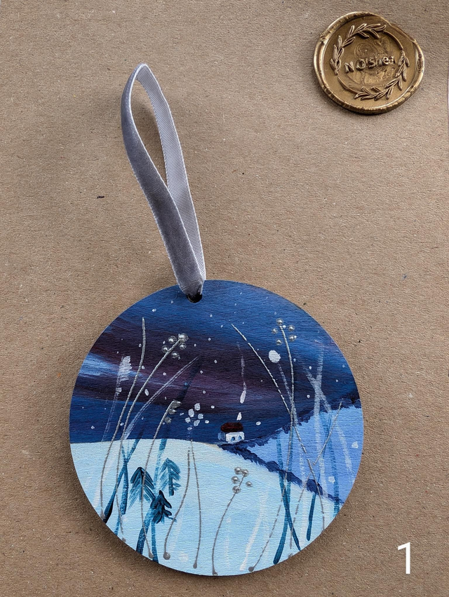 Original hand painted decoration #11