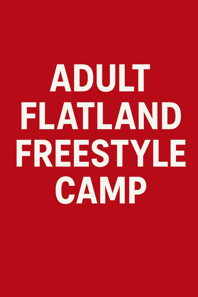 Adult Flatland Camp 18th October 2025