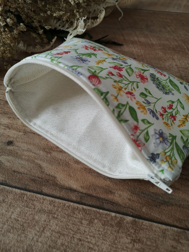 Pochette plate matelassée personnalisable