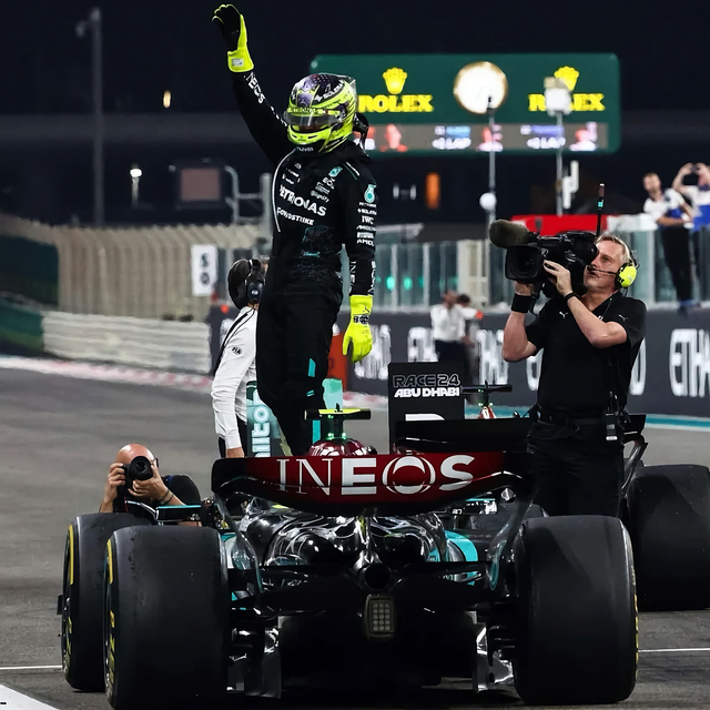 W15 Hamilton 2024 Abu Dhabi GP (Last Race for Mercedes) [1:43]