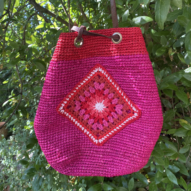 Sac bandoulière tressé custom 