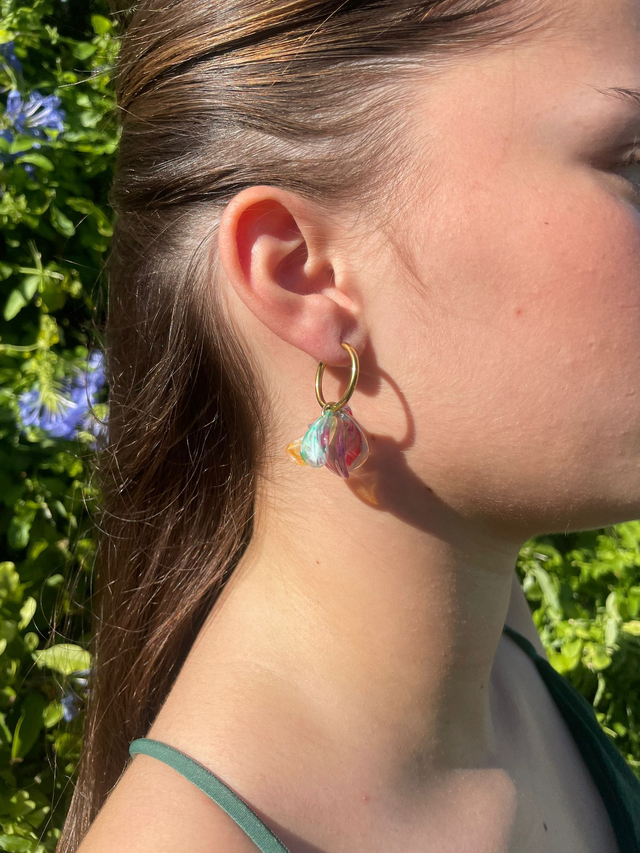 boucle d'oreille Flore