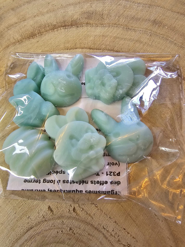 6 fondants senteurs fruits rouges