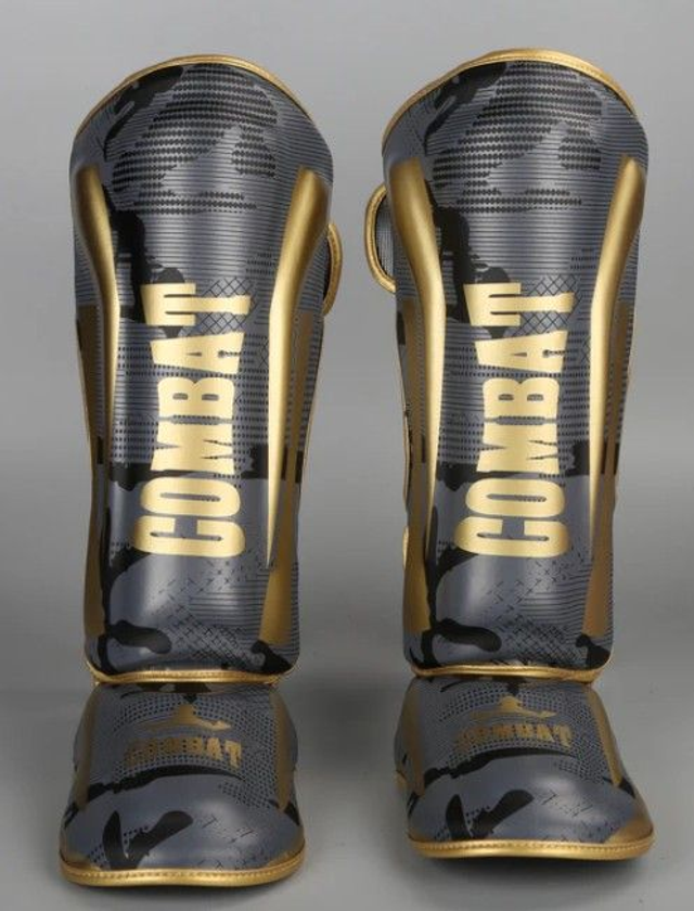 PROTEGE-TIBIAS - GREY &amp; GOLD