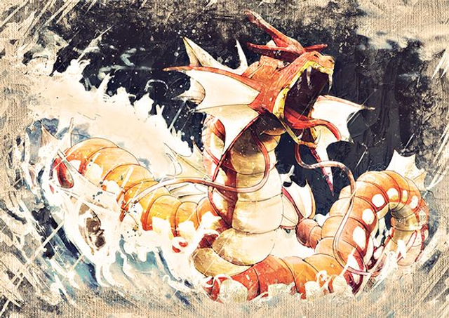 Gyarados Red edizione limitata 10/10