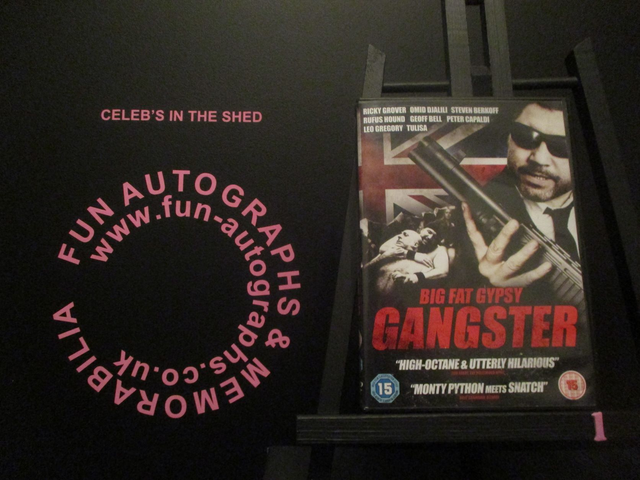 Eddie Webber - 'Big Fat Gypsy Gangster' Authentic Autographed Dvd Cover (1)