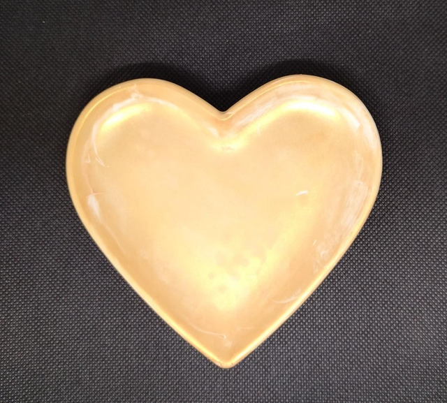 Vide poche doré en aquaresine 