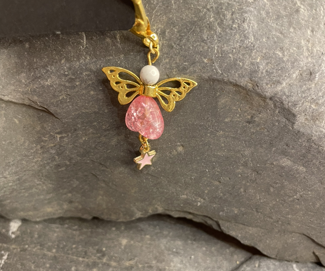 Clip-on golden angel mix colours