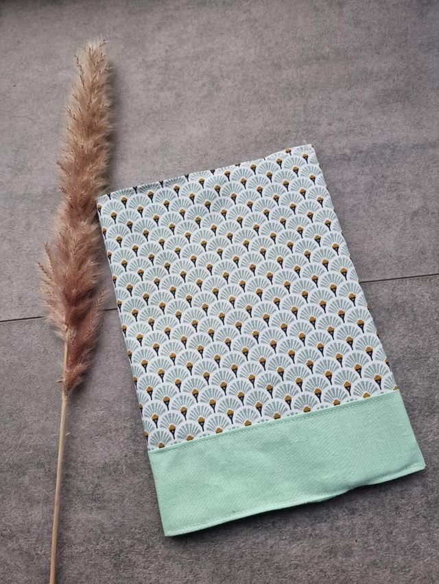 Protège Carnet De Santé Vert/bleu