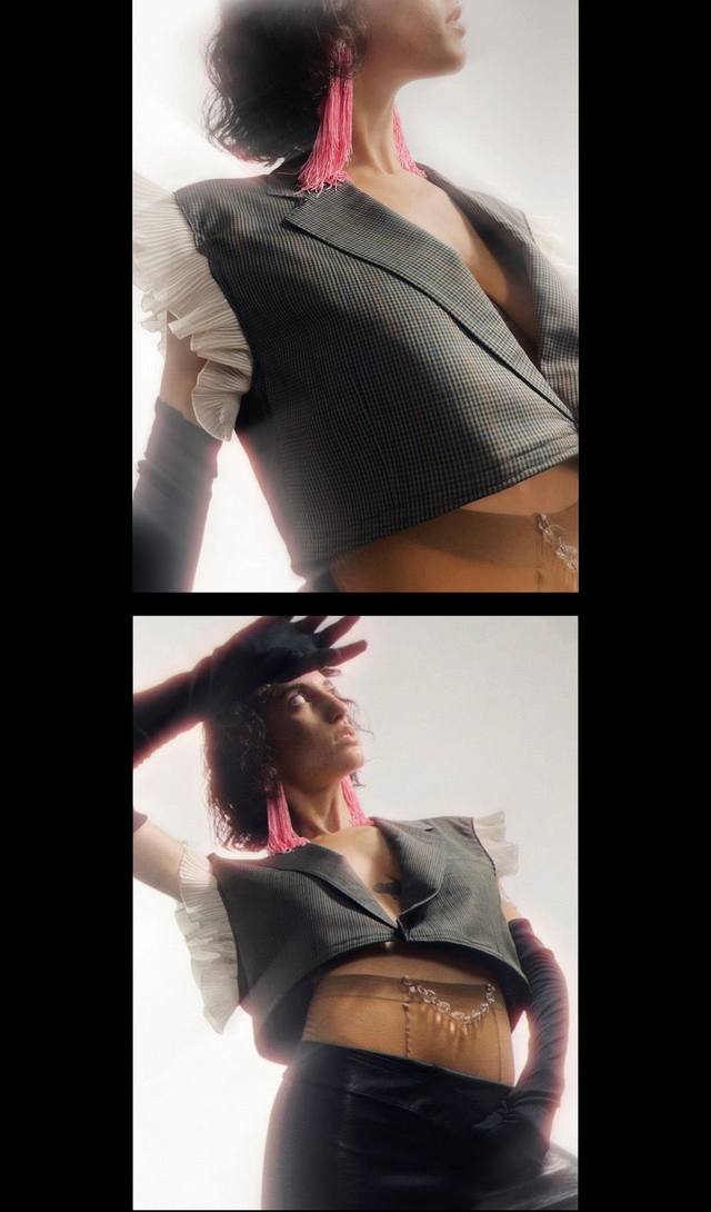 Blazer Upcycled - Albert(e) - L